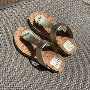 Tory Burch Gold Sandal
